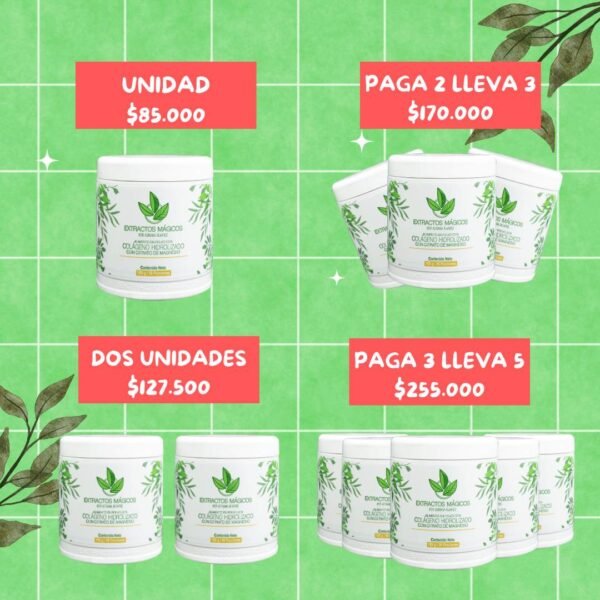 Colageno Hidrolizado con Citrato de Magnesio