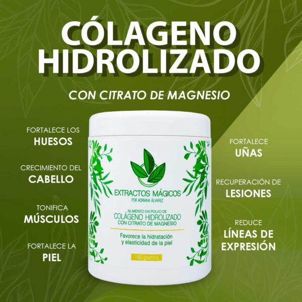 Colageno Hidrolizado con Citrato de Magnesio
