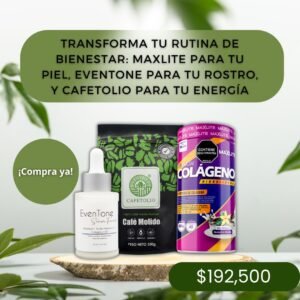 RECONQUISTA FACIAL COMBO (EVENTONE, MAXLITE Y CAFETOLIO)