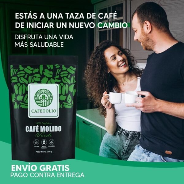 Café Verde CAFETOLIO 350 Grs puro